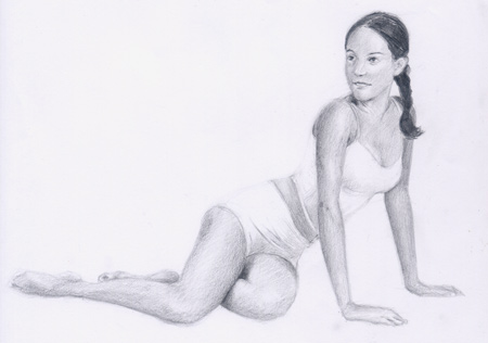 Girls Body Drawing